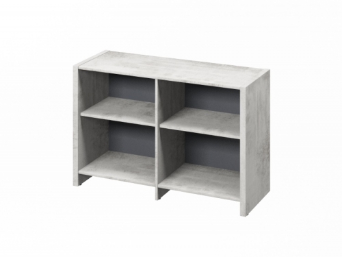 Каркас тумбы двухсекционной 1222х460х806 F-12 — 3